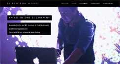 Desktop Screenshot of jondonmyers.com